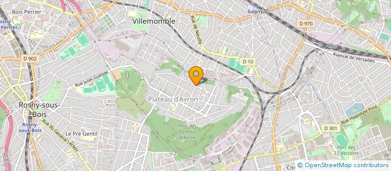 localisation de l'entreprise MADAME PEGGY MORICE à NEUILLY-PLAISANCE