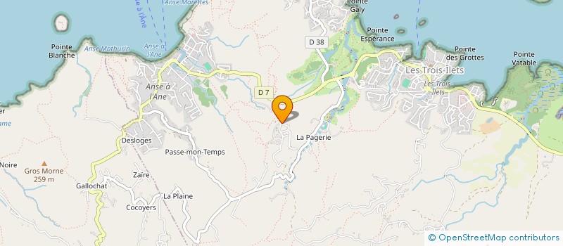 localisation de l'entreprise MADAME PEGGY MORLET  RIVIERE-SALEE