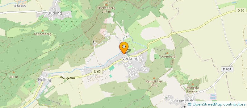 localisation de l'entreprise MADAME PEGGY MULLER  VECKRING