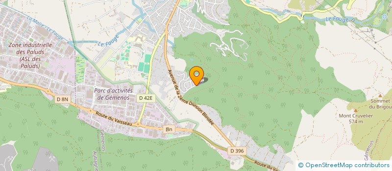 localisation de l'entreprise MADAME PEGGY NOIR  GEMENOS