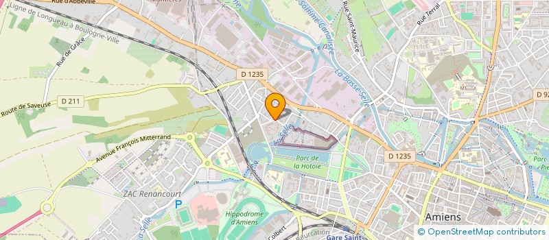 localisation de l'entreprise MADAME PEGGY PAUL  AMIENS