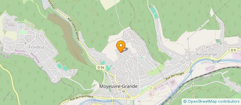 localisation de l'entreprise MADAME PEGGY PIANEZZOLA  MOYEUVRE-GRANDE