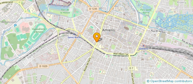 localisation de l'entreprise MADAME PEGGY POCHEUX  AMIENS