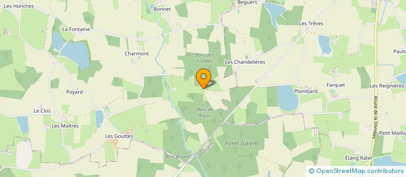 localisation de l'entreprise MADAME PEGGY POTIN  NEUVILLE-LES-DAMES