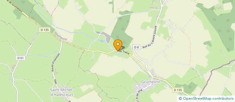 localisation de l'entreprise MADAME PEGGY QUIEVREUX  GRUMESNIL