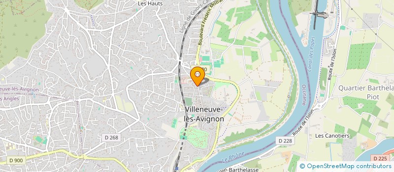 localisation de l'entreprise MADAME PEGGY RENEVEY  VILLENEUVE-LES-AVIGNON