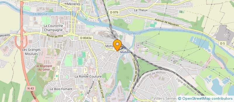 localisation de l'entreprise MADAME PEGGY RICAULT  CHARLEVILLE-MEZIERES