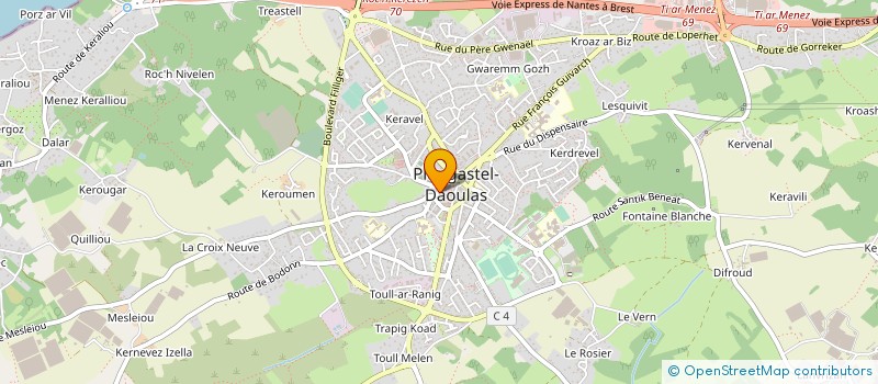 localisation de l'entreprise MADAME PEGGY RICHARD  LOPERHET