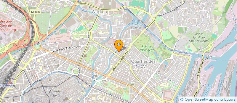 localisation de l'entreprise MADAME PEGGY ROTHS-ENTZ à STRASBOURG
