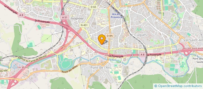 localisation de l'entreprise MADAME PEGGY RUMINSKI à AIX-EN-PROVENCE