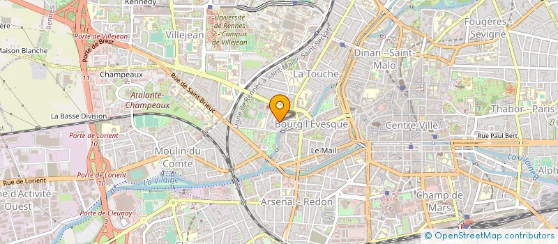 localisation de l'entreprise MADAME PEGGY SAULNIER  RENNES