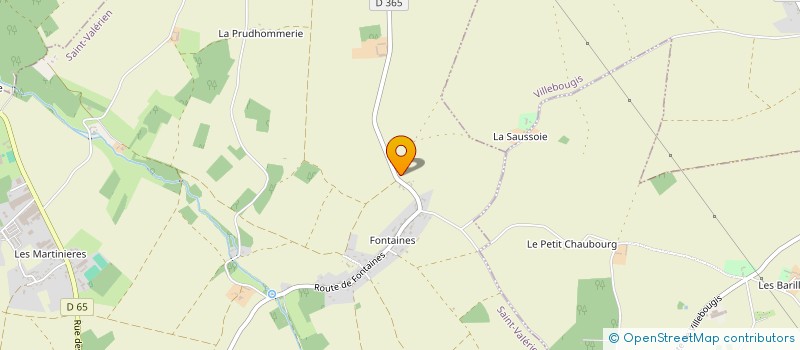 localisation de l'entreprise MADAME PEGGY SAUSSE à SAINT-VALERIEN