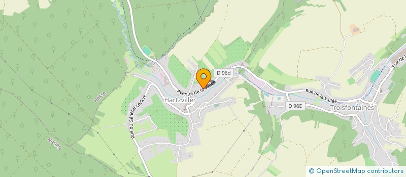 localisation de l'entreprise MADAME PEGGY SCHMITT  HARTZVILLER