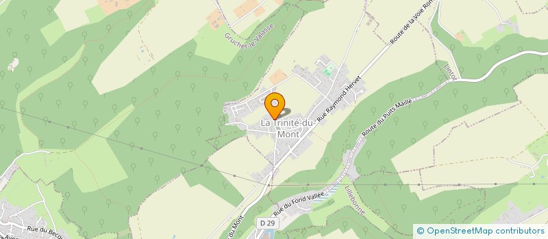 localisation de l'entreprise MADAME PEGGY SCHNEIDER  LA TRINITE-DU-MONT