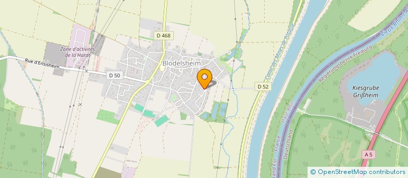 localisation de l'entreprise MADAME PEGGY SEILLER  BLODELSHEIM