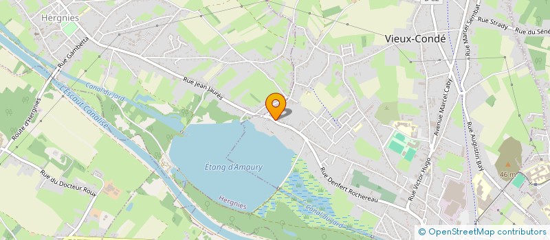 localisation de l'entreprise MADAME PEGGY SOURDEAU  VIEUX-CONDE