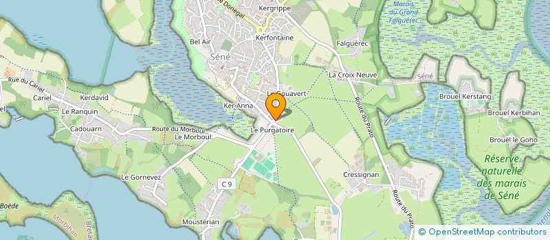 localisation de l'entreprise MADAME PEGGY TESSIER  ROHAN