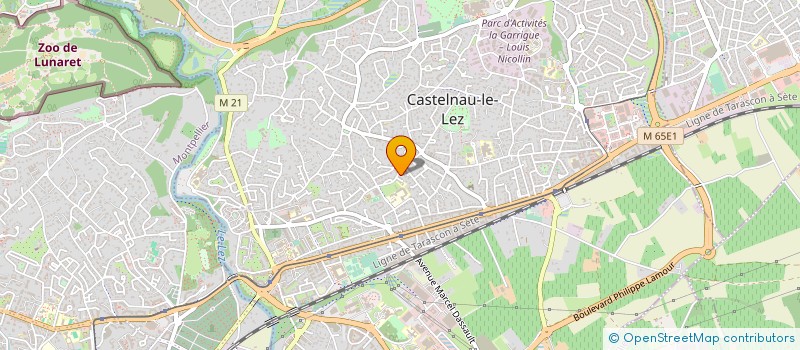 localisation de l'entreprise MADAME PEGGY ZUCCHIATTI à CASTELNAU-LE-LEZ