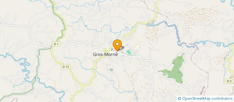 localisation de l'entreprise MADAME PEGUY QUERBEL  GROS-MORNE