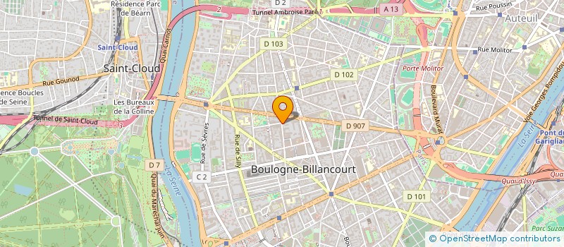 localisation de l'entreprise MADAME PEI-CHIH LAI à BOULOGNE-BILLANCOURT