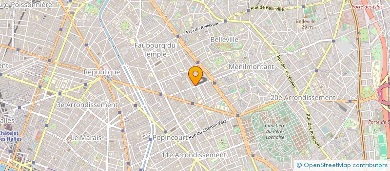 localisation de l'entreprise MADAME PEI-JU CHEN  PARIS