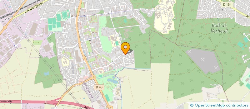 localisation de l'entreprise MADAME PEINDA DIOP  LES MUREAUX