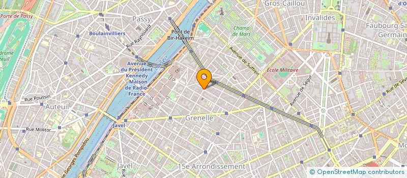 localisation de l'entreprise MADAME PEIWEN ZHANG  PARIS