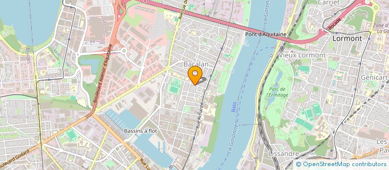 localisation de l'entreprise MADAME PELAGIE BANDAS à BORDEAUX
