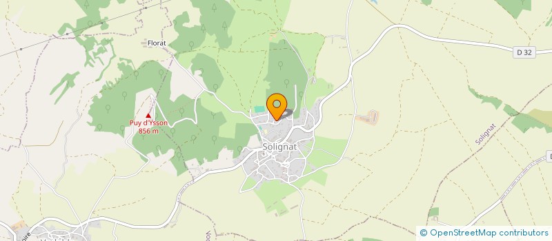 localisation de l'entreprise MADAME PELAGIE YANKOUA KEMAJOU  SOLIGNAT