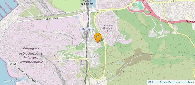 localisation de l'entreprise MADAME PELAGIE ZARALAHY à MARTIGUES