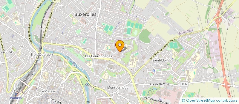 localisation de l'entreprise MADAME PELEKA KOULOUFOUA  POITIERS