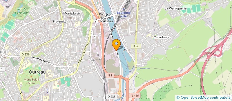 localisation de l'entreprise MADAME PEMA TENZIN TSANG  OUTREAU