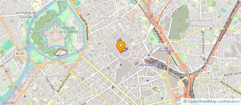 localisation de l'entreprise MADAME PENDA BA à LILLE