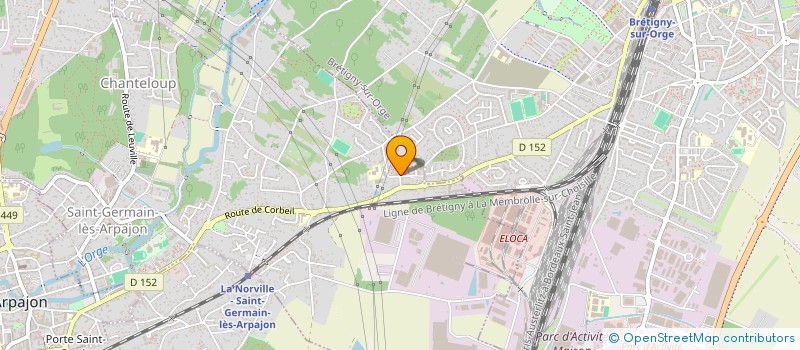localisation de l'entreprise MADAME PENDA BA à SAINT-GERMAIN-LES-ARPAJON