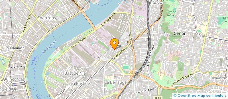 localisation de l'entreprise MADAME PENDA DIAGNE  BORDEAUX