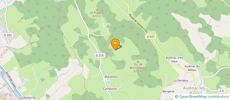 localisation de l'entreprise MADAME PENDA KANTE à MONTJOIE-EN-COUSERANS