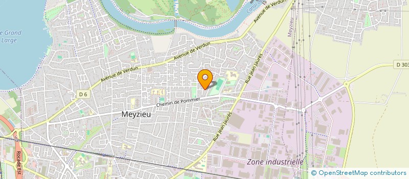 localisation de l'entreprise MADAME PENDA KEBE à MEYZIEU