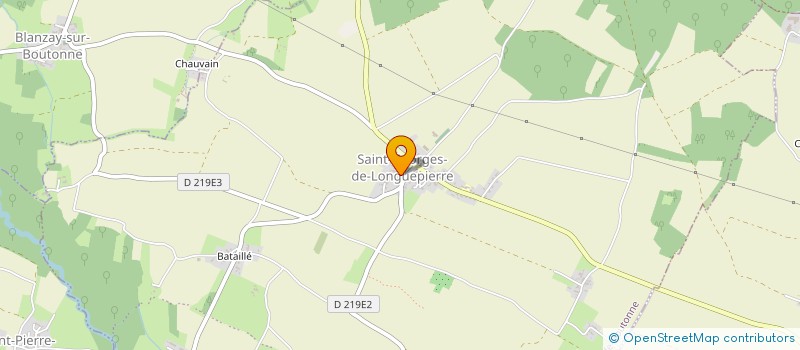 localisation de l'entreprise MADAME PENELOPE BAKER  SAINT-GEORGES-DE-LONGUEPIERRE