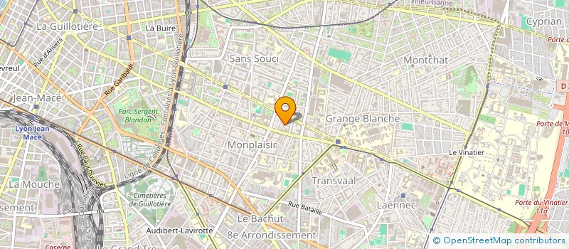 localisation de l'entreprise MADAME PENELOPE BAUMANN  LYON