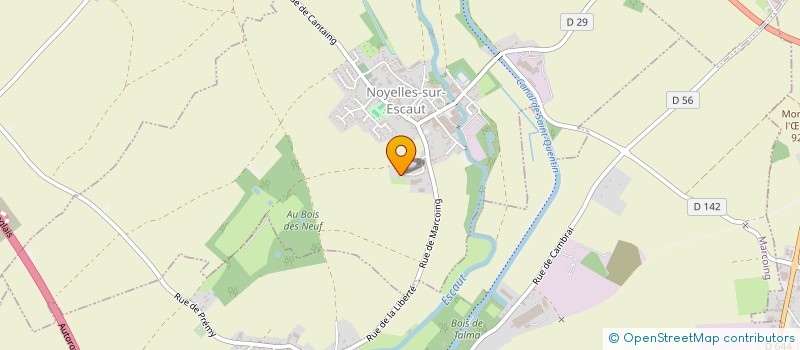 localisation de l'entreprise MADAME PENELOPE BOUCHIQUET  NOYELLES-SUR-ESCAUT