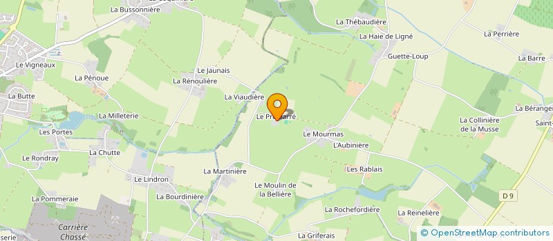 localisation de l'entreprise MADAME PENELOPE BOURG à LIGNE