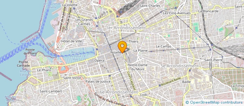 localisation de l'entreprise MADAME PENELOPE BRUNETTI à MARSEILLE
