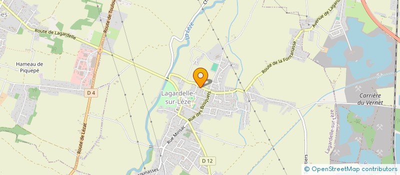 localisation de l'entreprise MADAME PENELOPE COLSON  LAGARDELLE-SUR-LEZE