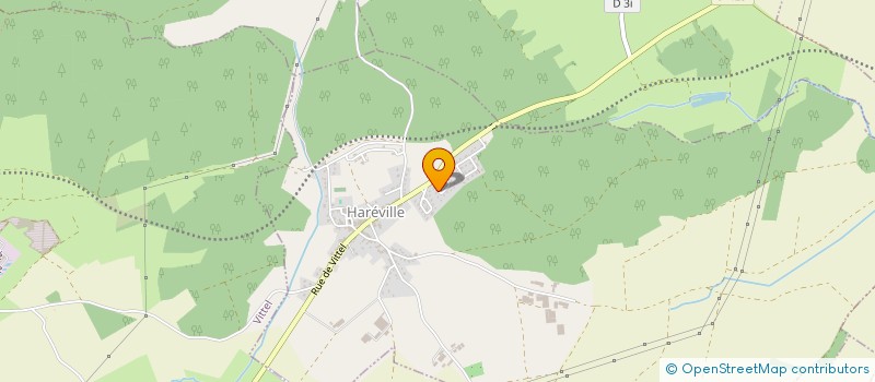 localisation de l'entreprise MADAME PENELOPE CROISE  HAREVILLE