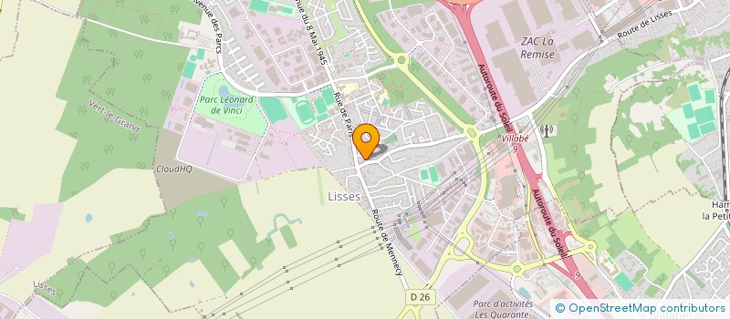 localisation de l'entreprise MADAME PENELOPE GAVIGNET  LISSES