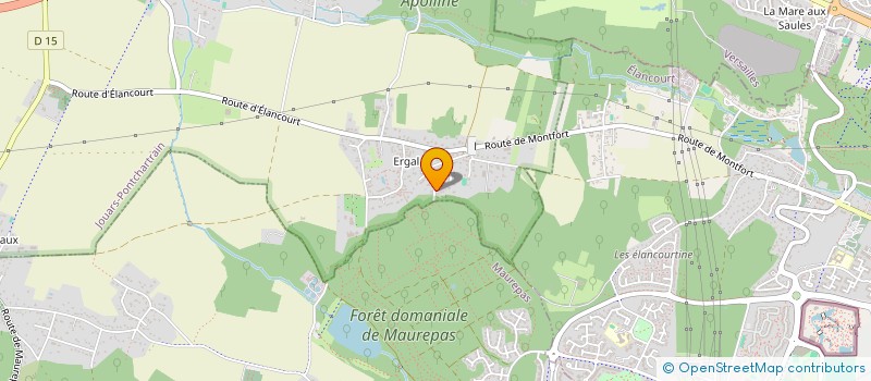 localisation de l'entreprise MADAME PENELOPE GIL  JOUARS-PONTCHARTRAIN