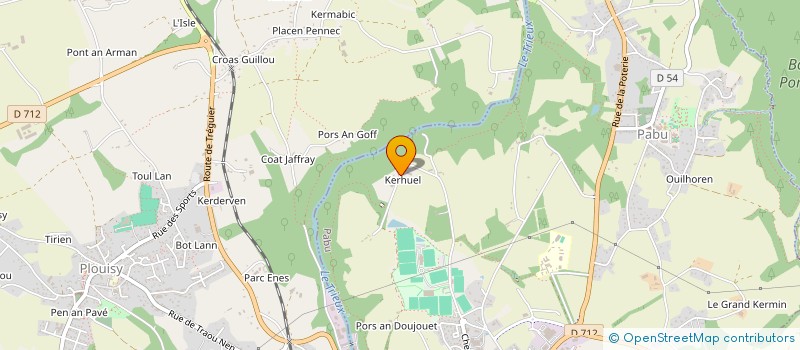 localisation de l'entreprise MADAME PENELOPE HARTWELL  PABU