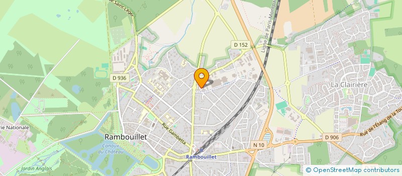 localisation de l'entreprise MADAME PENELOPE HELBO à RAMBOUILLET