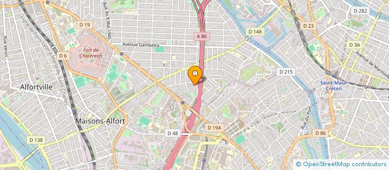 localisation de l'entreprise MADAME PENELOPE KLEIN  MAISONS-ALFORT