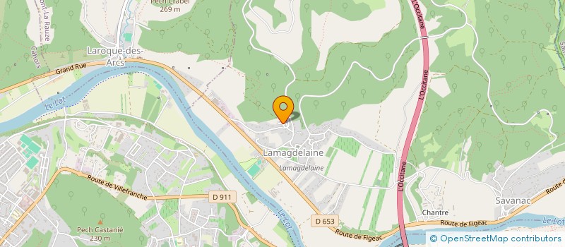 localisation de l'entreprise MADAME PENELOPE MATHIEU  SAINT GERY-VERS